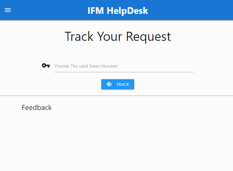 IFM helpdesk